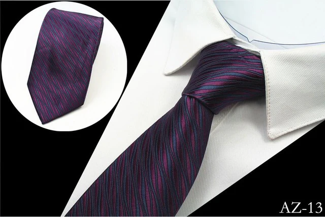 JEMYGINS New Design 100% Silk Men Tie 8cm Striped Classic Business Neck Tie For Men Suit For Wedding Party Necktie Factory Sale - Image 15